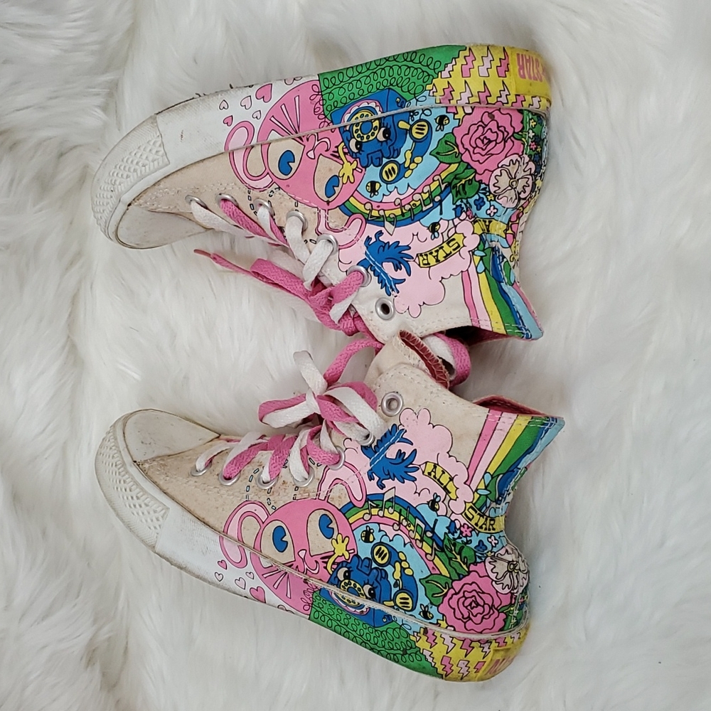 Converse Women’s canvas print size 6 - Picture 5 of 10